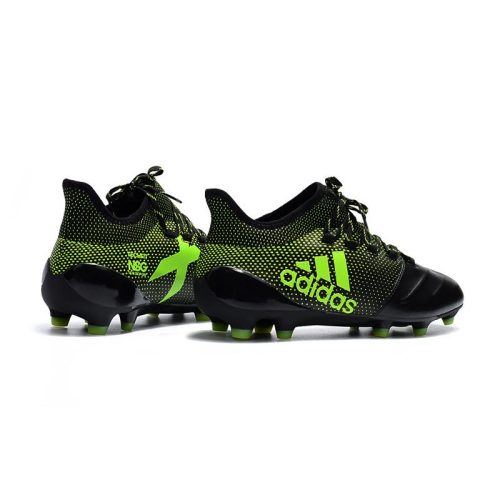 fodboldstøvler Adidas X 17.1 FG - Sort Grøn_2.jpg